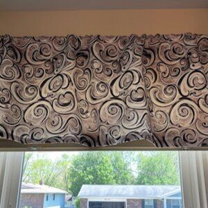 Two Curtain Valances